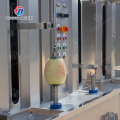 Máquina comercial automática de descascador de vegetais de estação dupla