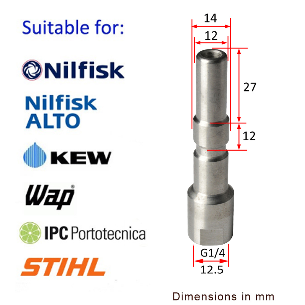 Sandblasting Kit Wet Sandblaster Lance Wand For Nilfiskalto Wap Kew