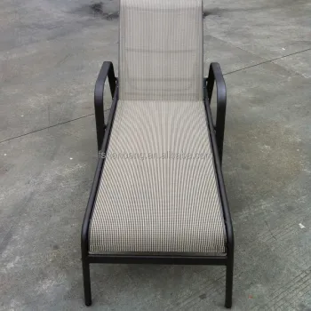 Outdoor Polyurethane Polyethylene Pool Chaise Lounge Chair