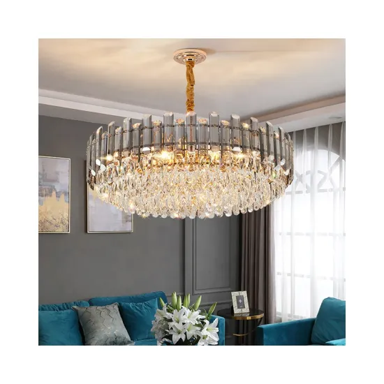 Good Quality Round Chandelier Crystal K9 for Living Room