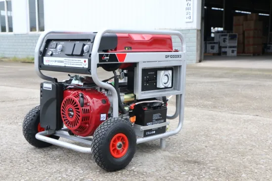 High Quality Generator Petrol for Contruction Site, Single and Three Phase Gp10000e3