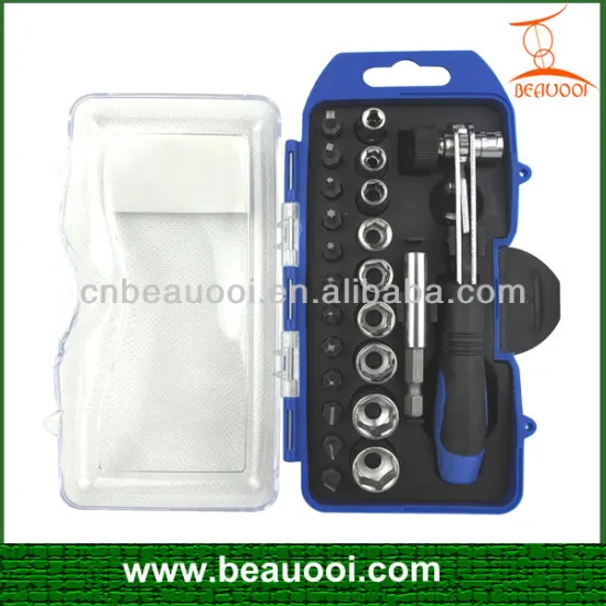 23PC SOCKET&BIT SET