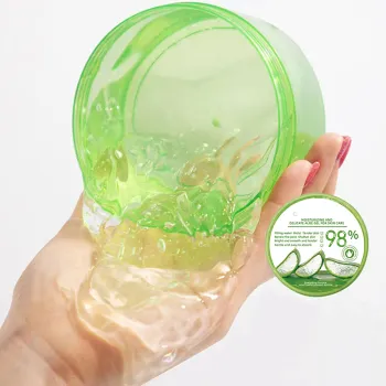 OEM Pure Natural Organic 98% Moisturizing Hydrate Repair Aloe Vera Soothing Gel