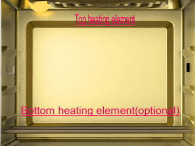 Heating element Top and bottom
