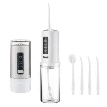 Portable Electric Water Flosser: Rechargeable & Travel-friendly Oral Dental Irrigator for Teeth Cleaning