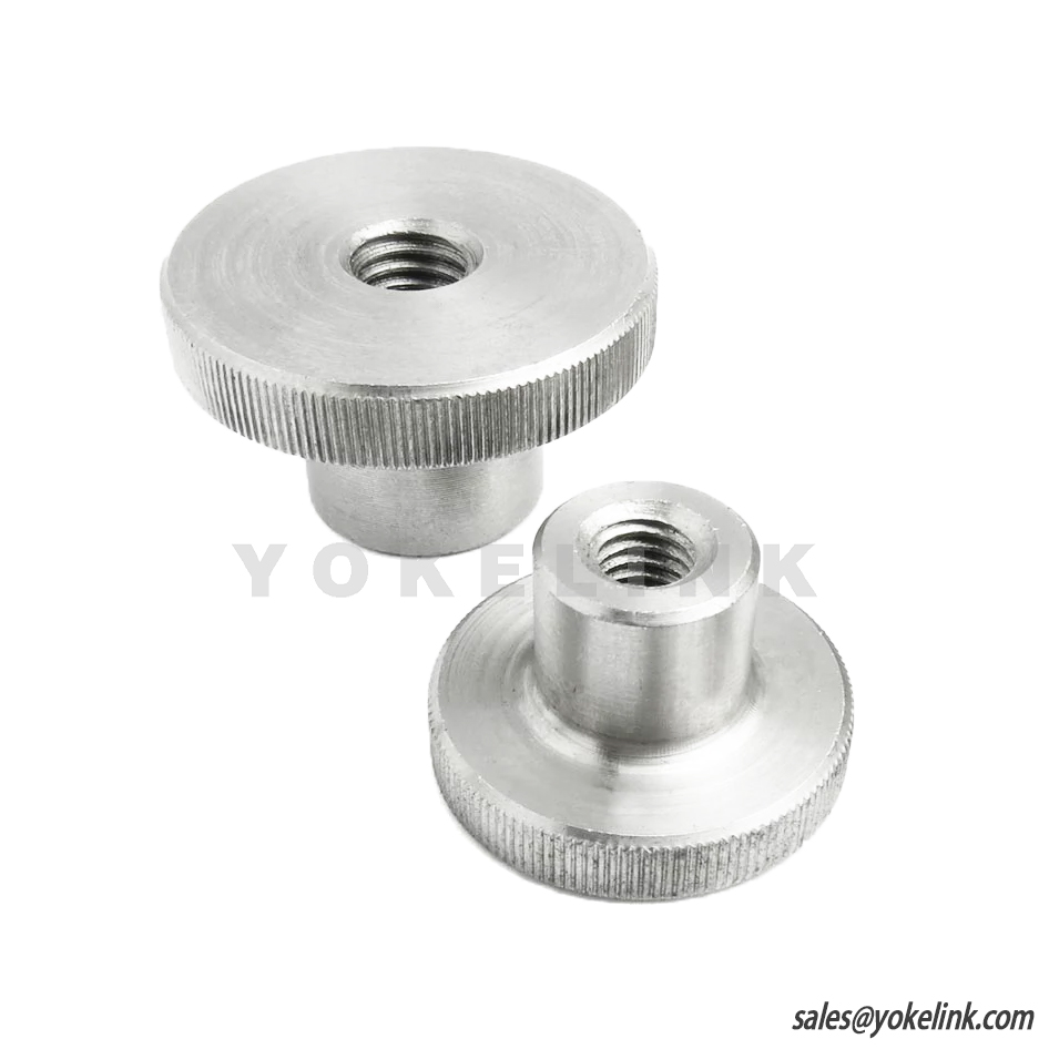 DIN466 nerezové rýhované matice s límcem M3 M4 M5 M6 M8 M10