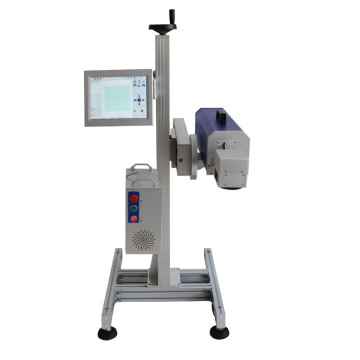 CO2 Laser Marking Machine for Wood - Non Metal Fully Enclosed Conveyor Belt Online Marker