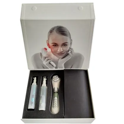 White Cardboard Women Skin Care Gift Box
