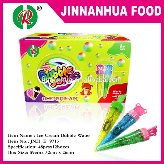 ice cream bubble water
