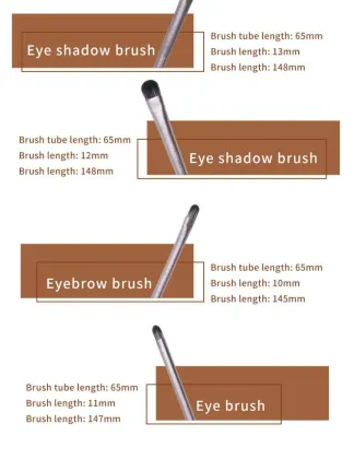 10 Pcs b s mall makeup brushes set