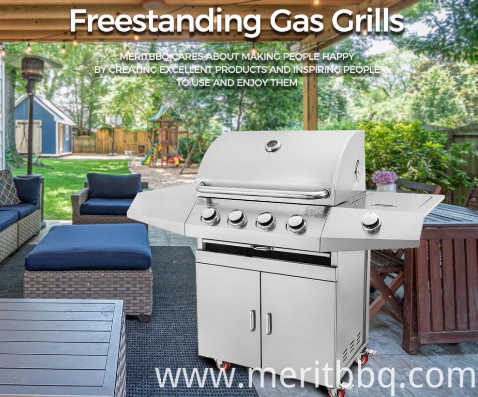 Grill indipendente per campeggio all'aperto Freestanding Grill For Outdoor Camping