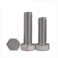 Fully Threaded Machine Hex Plain Finish Bolt