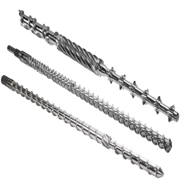 PE, LDPE, HDPE কৃষি ফিল্ম রিসাইক্লিং এর জন্য বাইমেটালিক স্ক্রু এবং ব্যারেল