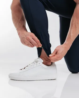 Custom Logo High Quality Men's Sports Fitness Sweatpants: Elastic Trousers, Joggers, Pencil Pants & Golf Pants