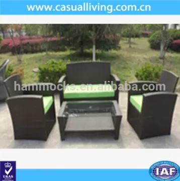 rattan sofa set, living room furniture