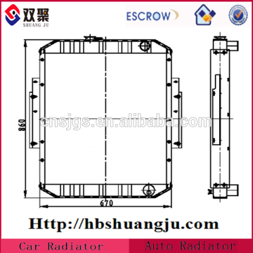 Auto Parts Radiator For Truck