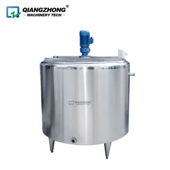 Honey Production Line Equipment: Mixer Tank with Emulsifier and Warming Insulation