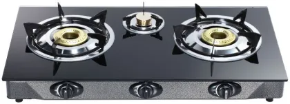 three glass stove