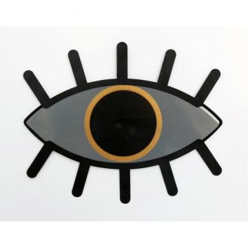 24177Metal wall decoration in eye shape