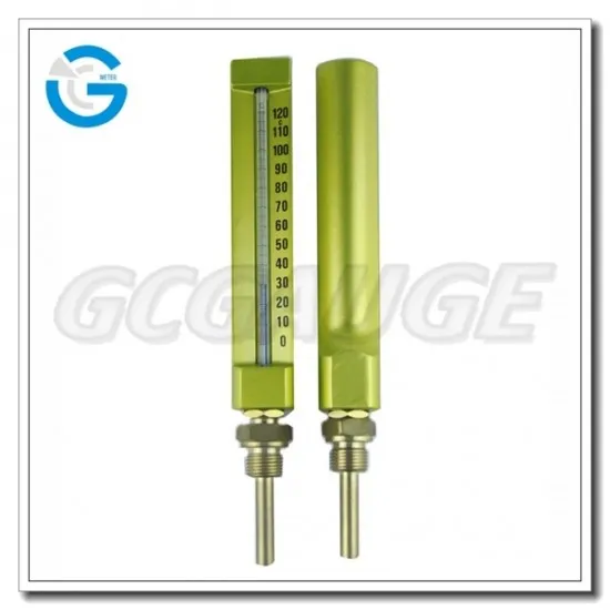 High quality V-shaped industrial thermometer hot water thermometer