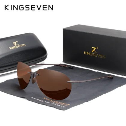KINGSEVEN Men's Classic Pilot UV400 Protection Glasses