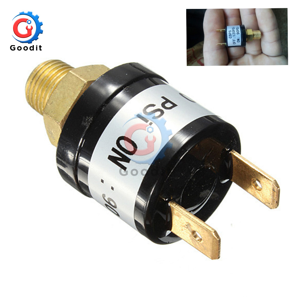 New 90 PSI -120 PSI Pressure Switches Valves Switch Air Compressor Pressure Control Switch Valve Heavy Duty