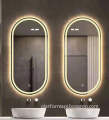 Rectangular bathroom vanity led smart shape Decorative dressing illuminated wall mirror