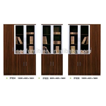 Cheap office combination lock filing cabinet made in Melamine IF604