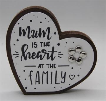 wooden tabletop decorative plaque