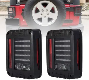 High-Quality Car Modification Accessories and LED Taillights for Jeep Wrangler JK (2007-2017)