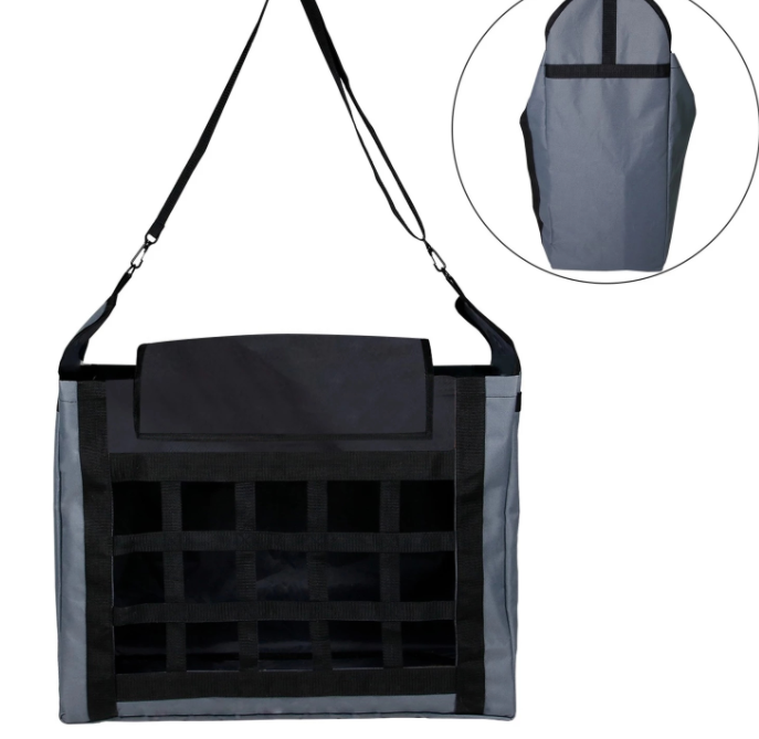 Portable Slow Feed Horse Hay Bag Large Capacity