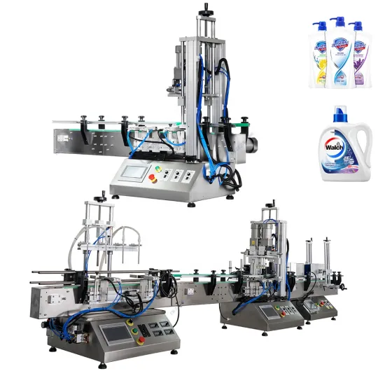 Desktop Type Automatic Liquid Filling Machine for Sale in Packaging Industry