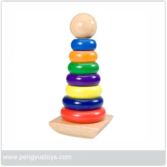 Wholesale Wooden Manual Stacker for Kids