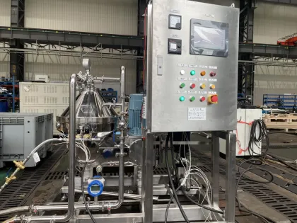 Highly Automatic PLC Gear Pump Motor Beer Separator with Bearing Core Component
