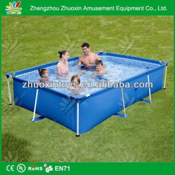 big playground circular frame pool