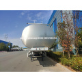 3 Axles 45,000liters Stainless Steel Edible Oil Transport Tank Semi Trailer