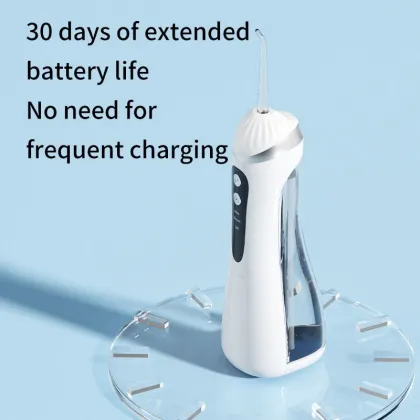 Portable Battery Operated Water Flosser for Dental Care