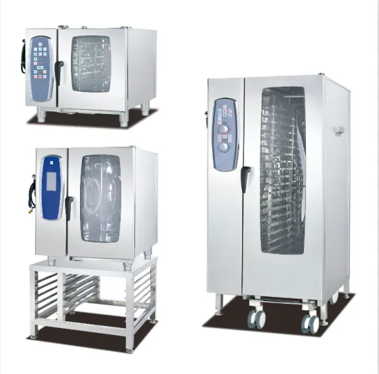 Commercial Convection Combi Steam Oven for Baking and Steaming Meat in Restaurants