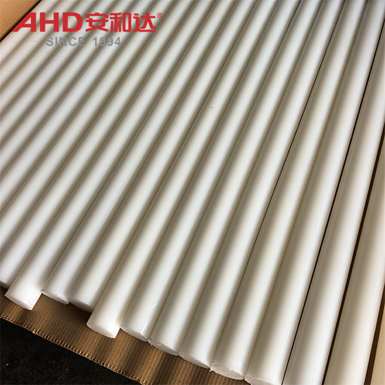 PVDF Rods Natural 55mm