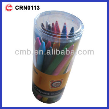 18PC PLASTIC CRAYON BOX