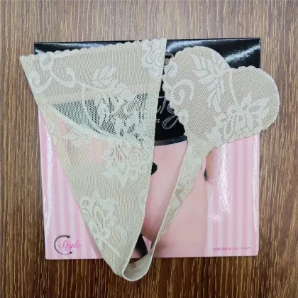 Sexy Lady Open Thong C String Adhesive Underwear