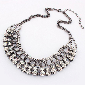 Fashion Anti-Silver Plating Necklace Jewelry (0004)