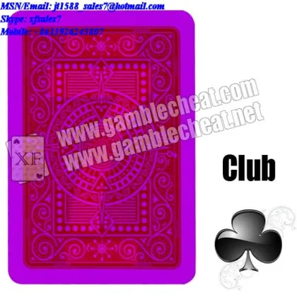 XF Modiano Texas Poker UV marked playing cards