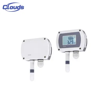High-Precision Cloud Monitoring System: Temperature and Humidity Transmitter with 485 Interface, Wall-Mounted LCD Display