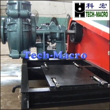 centrifugal slurry pump with base plate