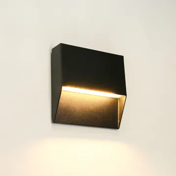 Waterproof 6W LED Exterior Light Fixtures - Outdoor Wall Mount LED Wall Light