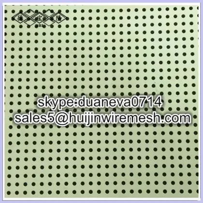 huijin factory decorative perforated aluminum sheet