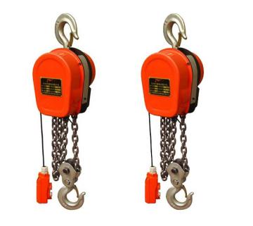 Lifting height 3m ~ 12m 2 ton electric chain hoist with trolley cheap price
