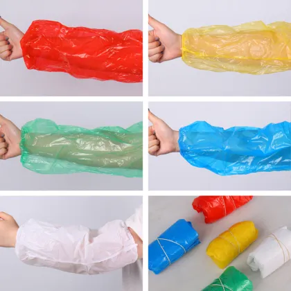 Hot Sale Waterproof Long Disposable Arm Sleeve Cover - Plastic Pe