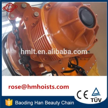 HSY type electric harrington chain hoist 5 tons